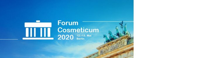 Forum Cosmeticum 2020 - Postponed