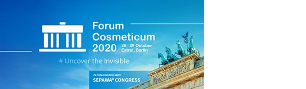 Forum Cosmeticum 2020 - ONLINE