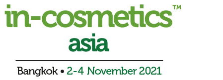 in-cosmetics Asia 2021 - postponed to 1-3 November 2022