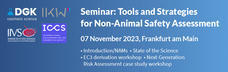 Seminar: Tools and Strategies for Non-Animal Safety Assessment